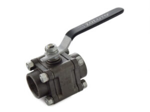 Cast Steel Three Piece Design Ball Valve, Class-150 (Screwed)