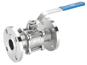 Stainless Steel (CF8M / S.S 316) Three Piece Design Ball Valve, Class-150 (Flanged)