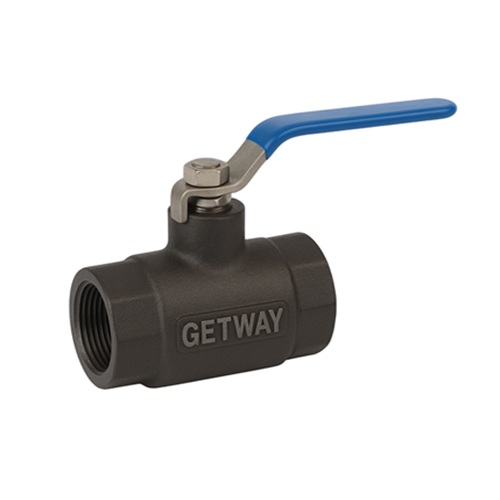 cast steel wcb single piece screwed end ball valve manufacturer india