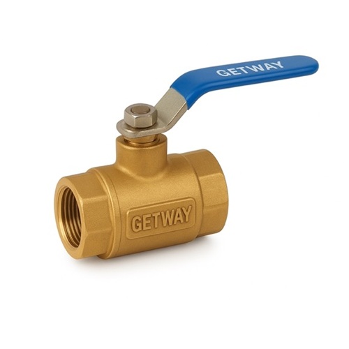 forged brass single piece screwed end ball valve manufacturer india