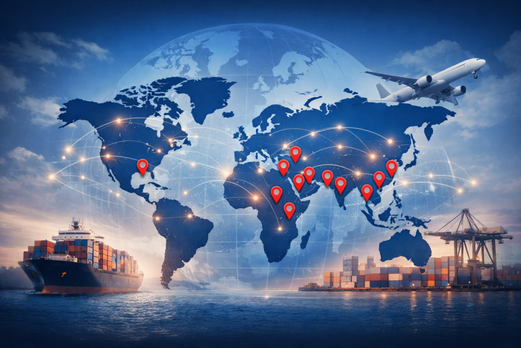 global industrial valve export markets asia middle east africa europe