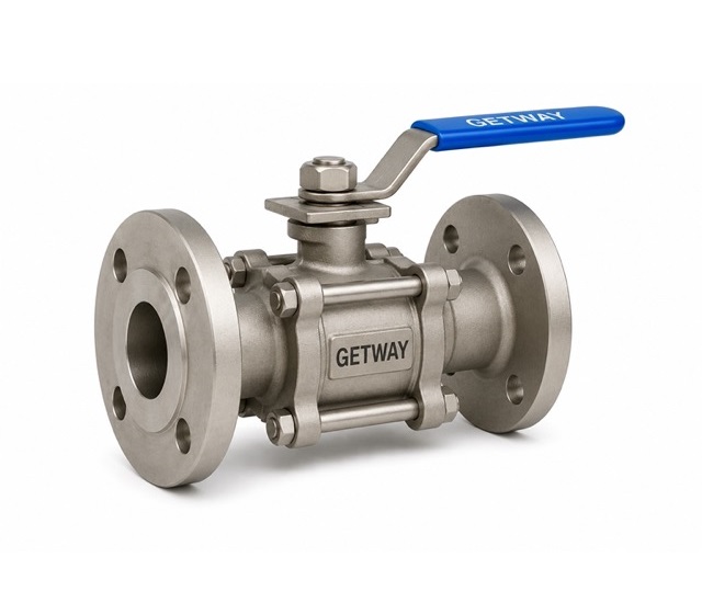 ss316 ball valve flanged end