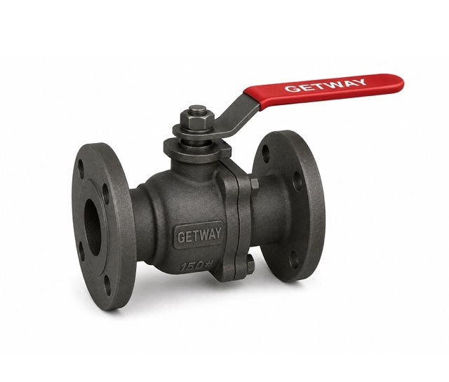 Two Piece Flanged End Ball Valve Class 150 Manufacturer in India
